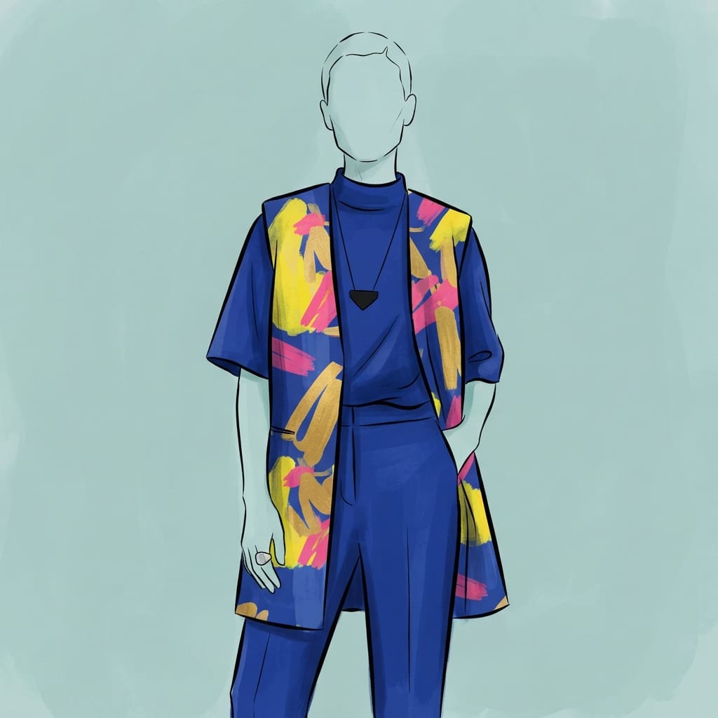 Kalidos - style kaleidoscope quiz and seasonal lookbook engine 11 citrus leather loafers - Malik's style portrait, Kalidos quiz