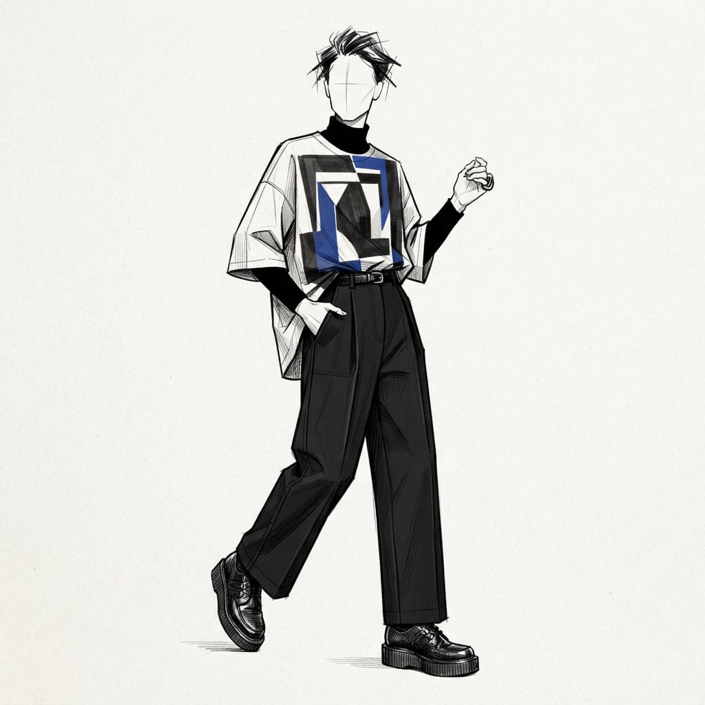 Kalidos - style kaleidoscope quiz and seasonal lookbook engine 6 cobalt structured blazer - Malik's style portrait, Kalidos quiz