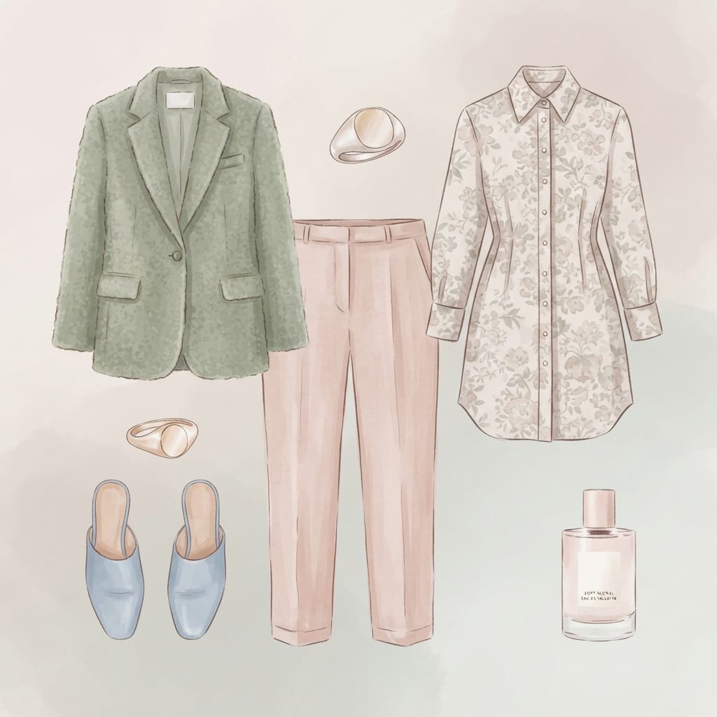 Sage moodboard