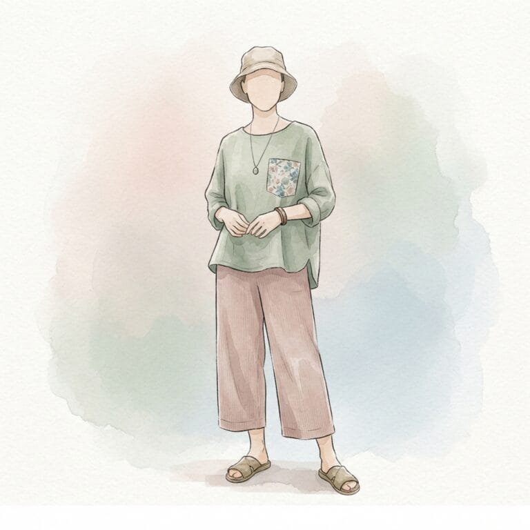 raw linen summer - Sage's style portrait, Kalidos quiz