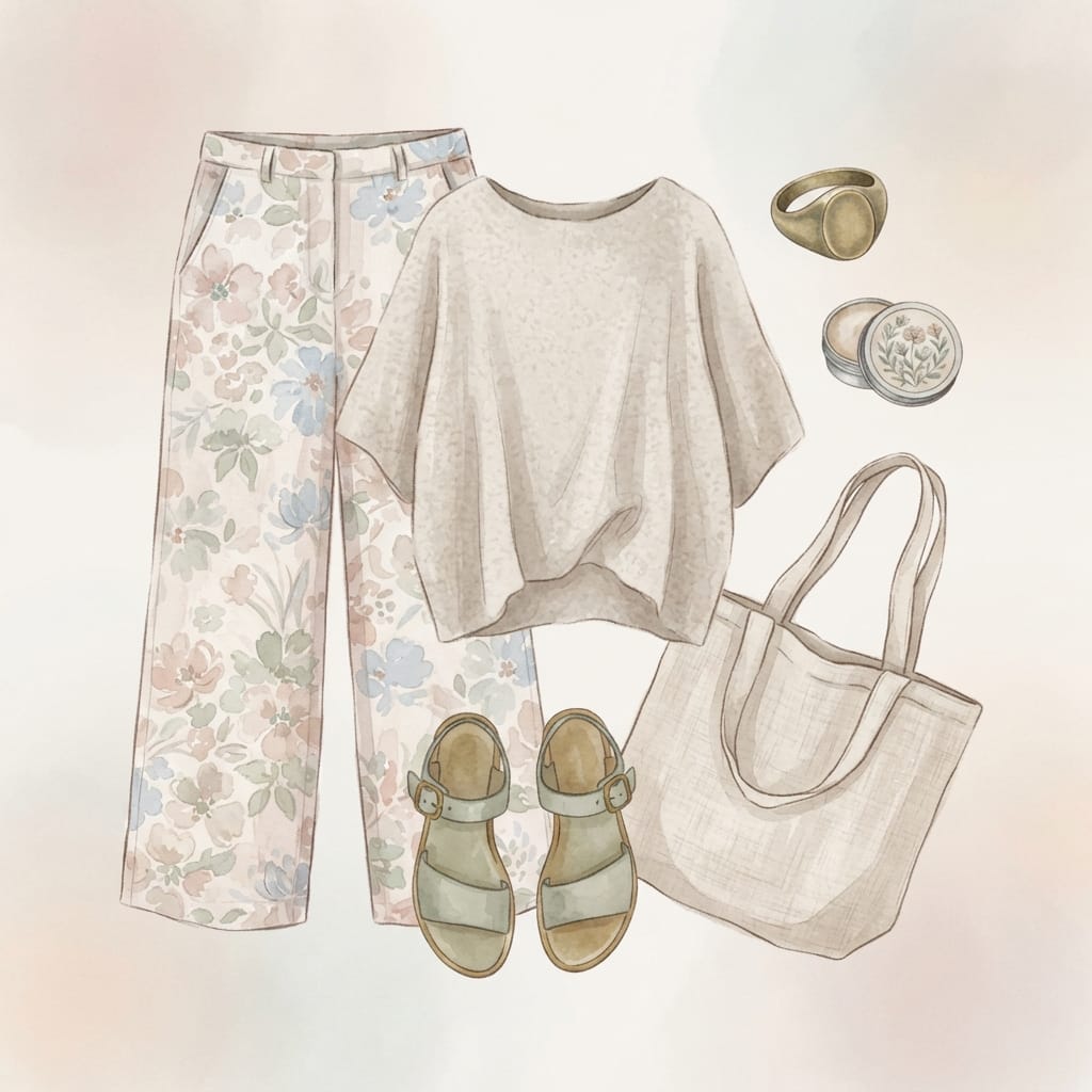 Sun Off the Water, Linen in the Breeze 2 Sage moodboard